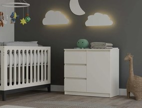 Komoda Malwa 1D3S 80 cm kašmírová