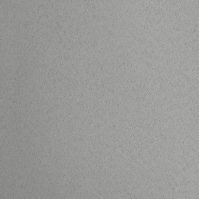 KRÁTKY ZATEMŇOVACÍ ZÁVES NA KRÚŽKOCH LOGAN 140X175 CM STRIEBORNÁ