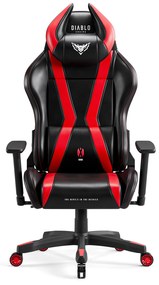 Kancelárske kreslo Diablo X-Horn 2.0 Small: Čierne-Červené