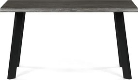 Jedálenský stôl 80x140 cm HT-F4514 GREY sivý dub