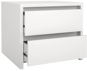Biely nočný stolík Next – Tvilum