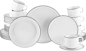 XXXLutz KOMBINOVANÝ SERVIS Chef Collection Black Line 30-dielne Creatable - Online Only bytové doplnky - 007768054303