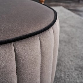 Stolička Rose Pouf Grey
