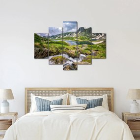 Obraz - Pohľad na horu Rila (150x105 cm)
