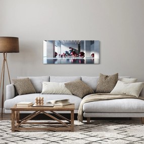 Obraz - 3D priestor s guľami II. (120x50 cm)