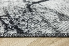 Metrážny koberec Grain 19 sivý