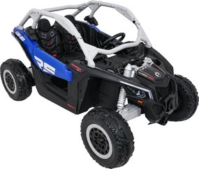 Ramiz Elektrická bugina Maverick Turbo RR pre deti modro-sivá + kolesá