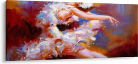 Obraz - Baletka, maľba (120x50 cm)