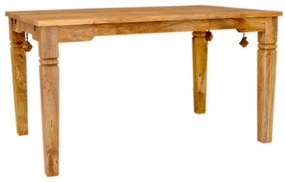 Rozkladací stôl Guru 140/200x90 z mangového dreva Mango natural