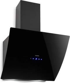 Klarstein Annabelle 60, digestor, 60 cm, nástenný, 595 m³/h, dotykový panel, sklo, čierny