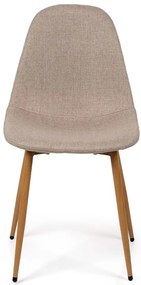 Noela Látková jedálenská stolička MARIE béžová