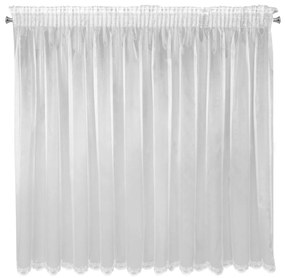 ZÁCLONA NA PÁSKE ELIZA 300X145 CM BIELA