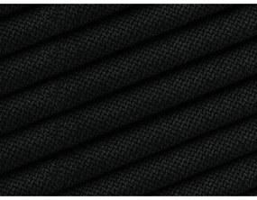 Čierna pohovka 240 cm Jodie - Micadoni Home