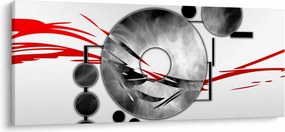Abstraktný obraz (120x50 cm)