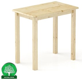 Stôl borovica ST104-80x75x50 surová