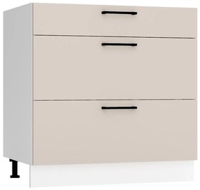 Kuchynská skrinka Max D80s/3   svetlobéžová