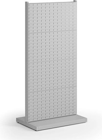 Perforovaný stojan, obojstranný, 8x panel na boxy, 960 x 640 x 1964 mm