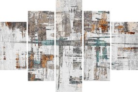 Obraz - Abstraktné ťahy (150x105 cm)