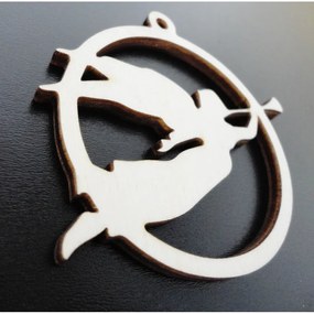 Ozdoby z dreva a plastu, Vianočné a Veľkonočné ozdoby, drevené doplnky PR0050-