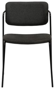 Čierna jedálenská stolička Zed – DAN-FORM Denmark