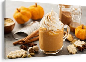 Obraz - Tekvicové latte (90x60 cm)