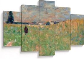 Obraz - Georges Seurat, A Summer Landscape, reprodukcia (150x105 cm)