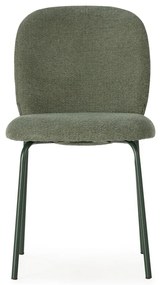 Zelené jedálenské stoličky v súprave 4 ks Daia – Marckeric