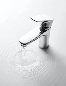 Aqualine Aqualine, LOTTA sprchový stĺp s pákovou batériou, čierna matná, LT690B