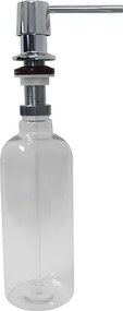 Bemeta Design Dávkovač mydla/saponátu, 1100 ml, integrovaný, mosadz/plast, lesk - 152109142
