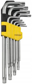CROWNMAN T10-T50 TORXY imbusové kľúče - sada