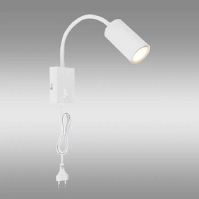Nástenná lampa 57911WW biela K