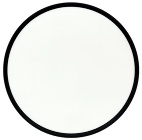 LED stropné svietidlo LED/40W/230V 3000/4000/6500K pr. 50 cm čierne