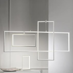 ONLI - LED Luster na lanku SQUID LED/60W/230V 4000K biela