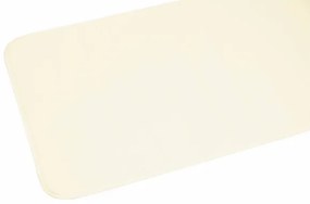 Kúpeľňový koberček Coral Velvet krémový