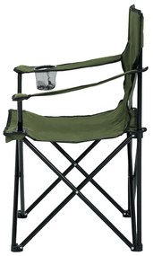 Kempingová židle ANTER zelená