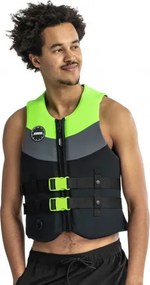Pánska záchranná vesta JOBE MIDNIGHT LIME GREEN​​​​​​​ veľ. L