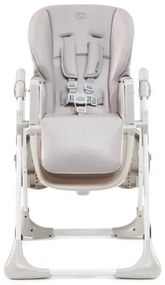 KINDERKRAFT - Detská jedálenská stolička YUMMY šedá