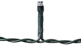 Nedis CLLC180- LED Vonkajší vianočný záves 180xLED/7 funkcií 10,9m IP44 teplá biela