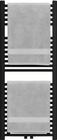BPS-koupelny Kúpeľňový radiátor CORSO BL 4 50x120 cm, čierny