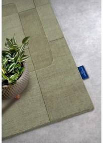 Zelený ručne tkaný vlnený behúň 80x250 cm Charlotte – Villeroy&amp;Boch