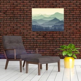 Obraz - Forest Mountain (70x50 cm)