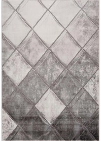 Dekorstudio Moderný koberec NOA - vzor 9313 sivý Rozmer koberca: 140x200cm