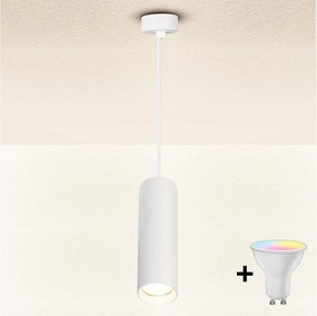 Brilagi - LED stmievateľný luster na lanku SELE 1xGU10/6W/230V biela