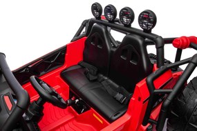 LEAN CARS Elektrické autíčko Buggy Racing 5 - červené - 2X200W - 24V/7Ah - 2023