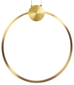 Toolight Toolight, LED stropné svietidlo 40cm 17W 4000K APP1397-CP, zlatá matná, OSW-00955
