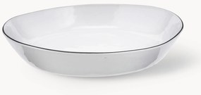Ručne vyrobená servírovacia misa z porcelánu Salt