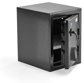 Bezpečnostná skrinka CONTAIN, elektronický zámok, 450x350x400 mm, čierna