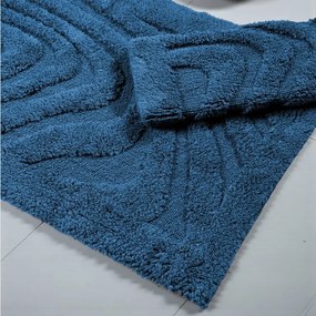 DY Kúpeľňová sada koberček Boston 11 - tmavomodrá