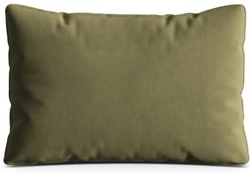 Zelený zamatový vankúš na gauč Kemi – Cosmopolitan Design