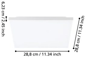 Eglo 99843 - LED stropné svietidlo TURCONA LED/10W/230V